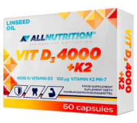 All Nutrition Vit D3 4000 + K2 60 капс