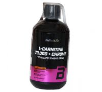 BioTech USA L-Carnitine 70.000 мг + Chrome 500 мл