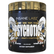 Дотренувальний передтренувальний комплекс Insane Labz Psychotic GOLD 35 порцій