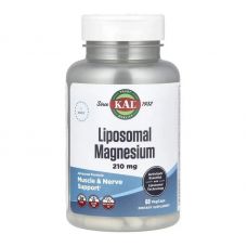 Липосомальный Магний KAL Liposomal Magnesium 210 мг 60 вег капс