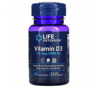 Life Extension Vitamin D3 5000 IU 60 softgel