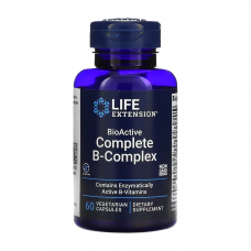 Комплекс вітамінів групи В Life Extension BioActive Complete B Complex 60 vcaps