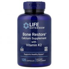 Відновлення кісток із вітаміном К2 Life Extension Bone Restore With Vitamin K2 120 капс