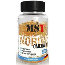 Омега 3 MST Omega 3 Nordic Fish Oil Triglyceride 30% 90 капс