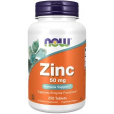 Цинк глюконат Now Zinc Gluconate 50 mg 250 таб