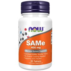 S-Аденозилметионин NOW SAMe 400 mg 30 таб