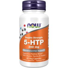 Гідрокситриптофан NOW 5 HTP 200 мг 60 капс