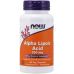 Альфа-липоевая кислота NOW Alpha Lipoic Acid 250 мг 60 капс