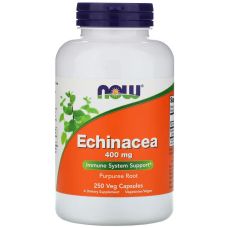 Эхинацея NOW Echinacea 400 мг 250 Veg Caps