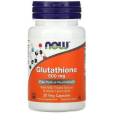 Глутатіон NOW Glutathione 500 мг 30 vcaps