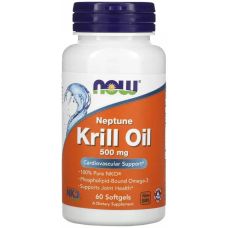 Масло криля NOW Krill Oil 500 мг 60 софтгель