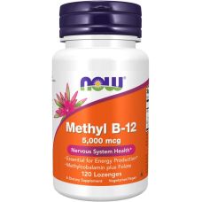 Витамин В12 NOW Methyl B 12 5000 mcg 120 loz
