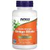 Гінкго Білоба подвійний сили дії NOW Foods Ginkgo Biloba 120 мг 100 веганських капсул