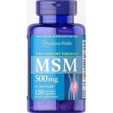 Сера Puritans Pride MSM 500 mg 120 капс