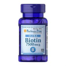 Біотин Puritans Pride Biotin 7500 mcg 100 таб