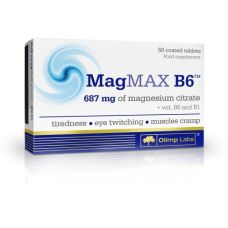 Магній цитрат Olimp MagMAX B6 50 таб