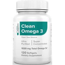 Жирные кислоты Омега 3 Omne Diem Clean Omega 3 1020 мг 120 капс
