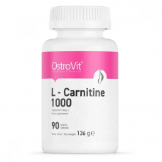 Жироспалювач Карнітін OstroVit L-Carnitine 1000 90 таб