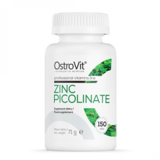 Цинк Піколінат 15 мг OstroVit Zinc Picolinate 15 мг 150 таб