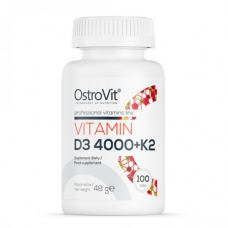 Вітамін Д3 OstroVit Vitamin D3 4000 + K2 100 таб