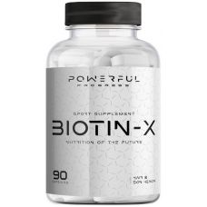 Біотин комплекс для волосся та нігтів Powerful Progress Biotin X 90 капс