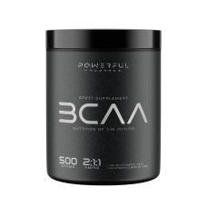 Амінокислоти ВСАА Powerful Progress Amino BCAA 2:1:1 + Glutamine 500 г