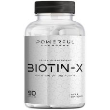 Біотин комплекс для волосся та нігтів Powerful Progress Biotin X 90 капс