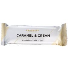 Протеїновий батончик Progress Nutrition Protein Bar 60 г Caramel and Cream