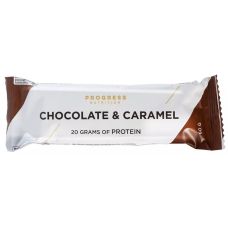 Протеиновый батончик Progress Nutrition Protein Bar 60 г Chocolate and Caramel