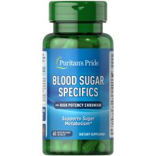 Комплекс для профилактики диабета Puritans Pride Blood Sugar Specifics 60 Capsules