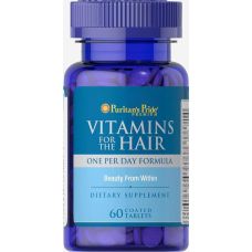 Вітаміни для волосся Puritans Pride Vitamins for the Hair 60 таб