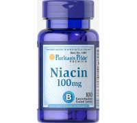 Puritans Pride Niacin 100 мг 100 таб