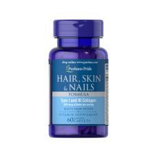Комплекс для волос, кожи и ногтей Puritans Pride Hair Skin Nails  Formula 60 капс