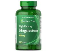 Puritans Pride Magnesium 500 mg 250 caplets