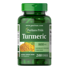 Puritans Pride Turmeric 800 мг 200 капс