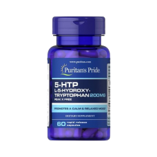 Амінокислота триптофан Puritans Pride 5-HTP 200 mg 60 капсул