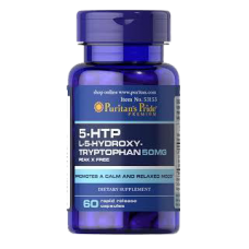 Амінокислота Puritans Pride 5-HTP 50 mg 60 капсул