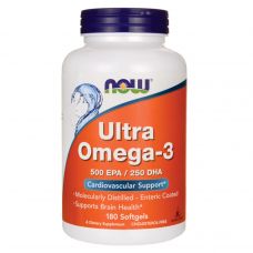Жирні кислоти омега NOW Foods Ultra Omega-3 180 Softgels