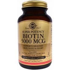 Біотин Solgar Biotin 5000 мкг 100 Veg Саps