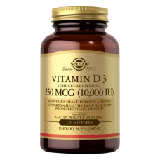 Вітамін Д3 Solgar Vitamin D 3 Cholecalciferol 10000 МО 120 софтгель