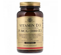 Solgar Vitamin D 3 Cholecalciferol 1000 МО 250 софтгель