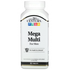 Вітамінно-мінеральний комплекс для чоловіків 21st Century Mega Multi for Men 90 таб