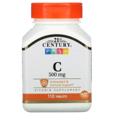 Вітамін C 21st Century Vitamin C 500 мг 110 таб