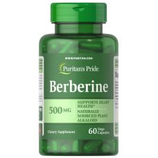Берберін гідрохлорид Puritans Pride Berberine 500 мг 60 капс
