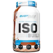 Изолят сывороточного протеина Everbuild Nutrition Iso Build Ultra Hydrolyzed 908 г Французская Ваниль