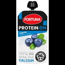 Протеиновый мусс Fortuna Protein On 180 г Черника