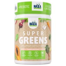 Растительно-минеральная смесь для очистки организма Haya Labs Super Greens 300 г Персик