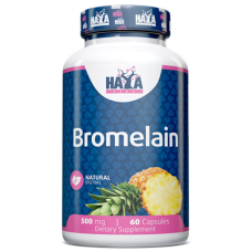 Бромелайн Haya Labs Bromelain 500 мг 60 капс