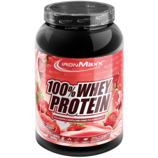 Протеин Iron Maxx 100% Whey Protein 900 г Клубника