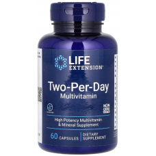 Комплекс мультивітамінів та мінералів Life Extension Two-Per-Day Multivitamin 60 капс